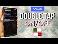 How to enable double tap to onoff screen in vivo smartphone 2024