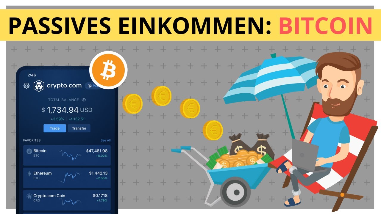 Passives Einkommen mit Bitcoin & Krypto Lending? Nexo und crypto.com im Test