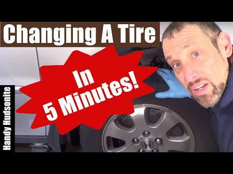 5-Minute Tire Change | Quick & Easy How To (For Flats & General Maintenance)