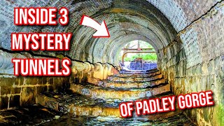 Inside the 3 Mystery Tunnels of Padley Gorge - Peak District Explore  #padley #gorge