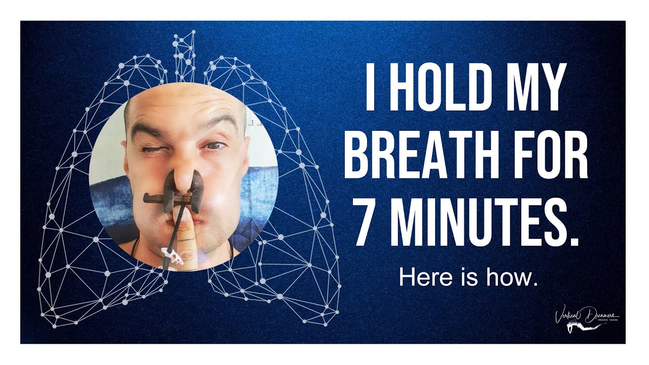 Im Holding My Breath And Watching My Step I hold my breath for 7 minutes. Here is how! - YouTube