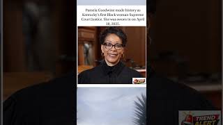 A historic milestone: Pamela Goodwine's Supreme Court swearing-in. ⚖️✨#fyp #usa #viral