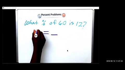 Percents, Proportions, Decimals, & Fractions - Math Video of Math Minutes Pro
