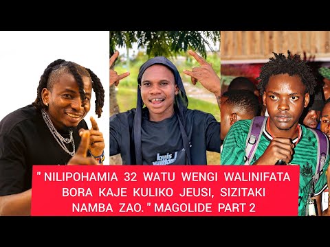 " NILIPOHAMIA 32 WATU WENGI WALINIFATA, BORA KAJE KULIKO JEUSI, SIPO 32. " STORI YA MAGOLI PART 2