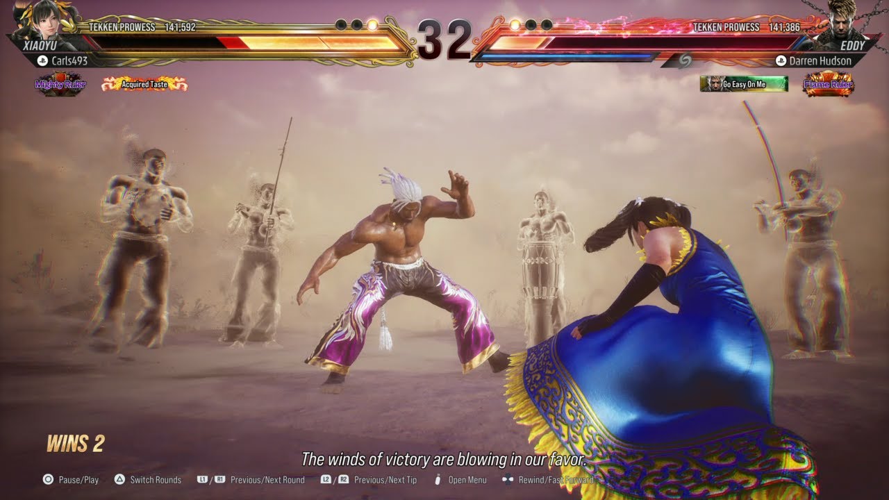 Tekken 8: Match #296 (Ranked): Carls493 (Xiaoyu) Vs. Darren Hudson