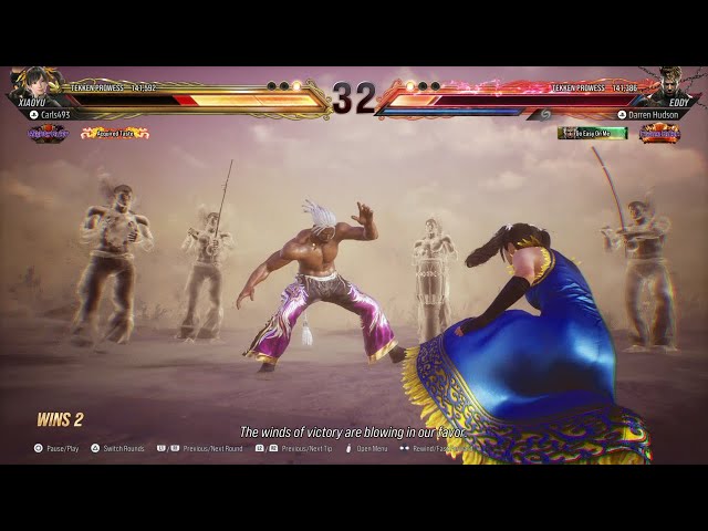 Tekken 8: Match #296 (Ranked): Carls493 (Xiaoyu) Vs. Darren Hudson