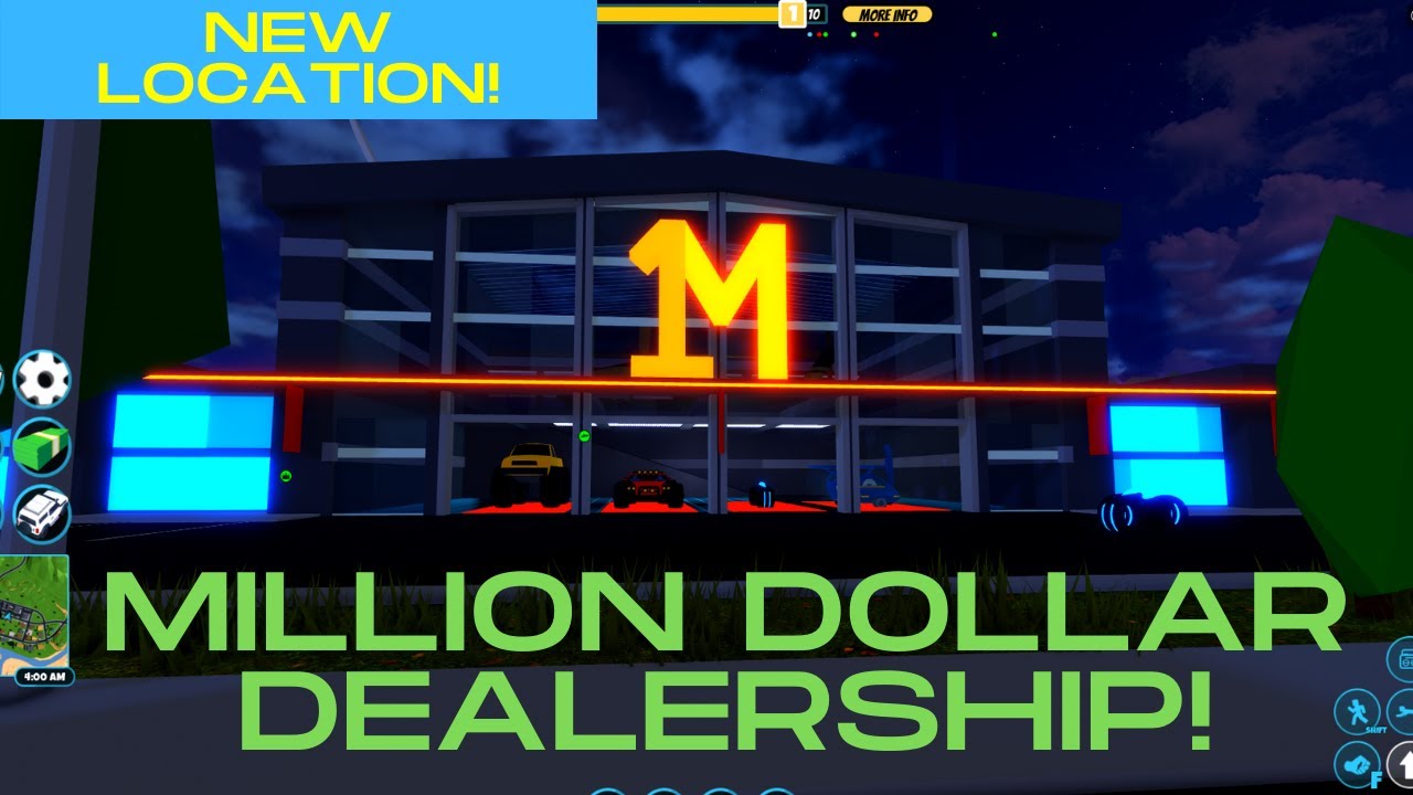 How to find the MillionDollar Dealership in ROBLOX Jailbreak. NEW