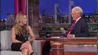 Sheryl Crow on David Letterman - Interview   'Easy' (10 September 2013)