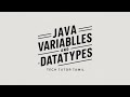 Java Variables and Datatypes | Java Course in Tamil | Learn Java in Tamil