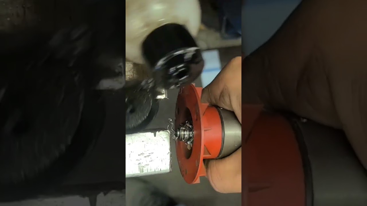 How to remove a small bearing quickly. 
