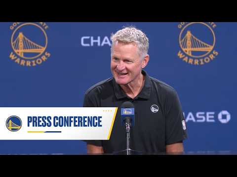 Steve Kerr Previews Warriors 2026-27 Season | Media Day
