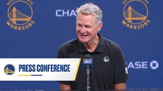 Steve Kerr Previews Warriors 2026-27 Season | Media Day News