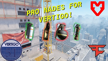 CS2 Vertigo - PRO Nades you Need to Know