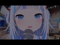 Gawr Gura Sings Connect the World 【hololive English Original Song】