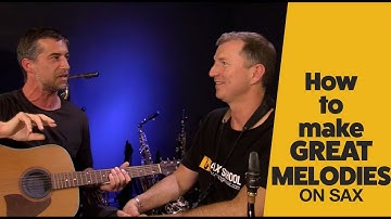 How to create great melodies on saxophone with Jamie Forsyth
