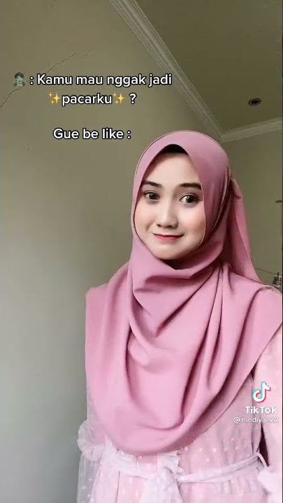 Alfina Nindiyani Tik tok Kamu mau ga jadi pacarku❤️❤️