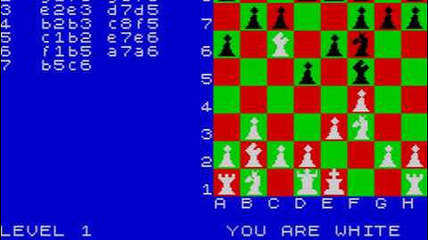Super Chess II ~ ZX Spectrum