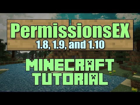 How to get a prefix for a Minecraft server (PermissionsEx) PEX