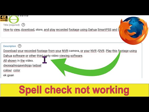 Language spell check in Mozilla Firefox not working - Solved