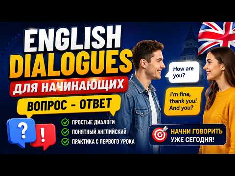 200 английских вопросов и ответов, которые нужны каждому | Английский для начинающих