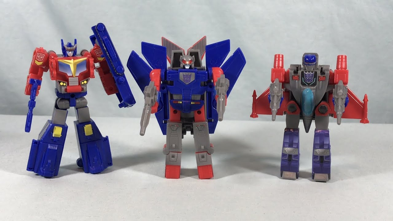 Kabaya Transformers Gum Stary Convoy, Hydra (Dark Wing) & Buster