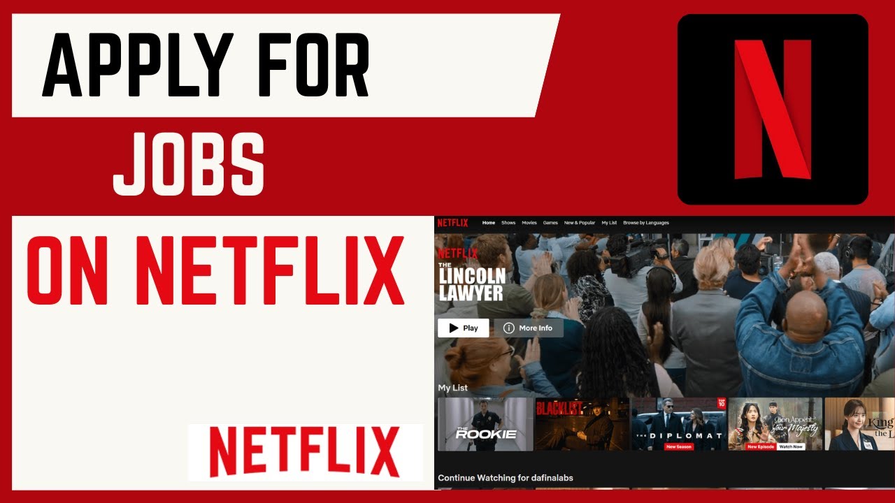 Как подать заявку на работу в Netflix