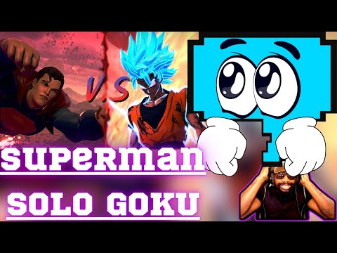 Superman Vs Goku-Final Battle(Full animation) Reaction @25-EMP