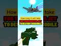 Roblox Build a Boat for Treasure! can youtubers fighter jet destroys crocodile mech? #babft #roblox