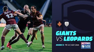 Highlights | Huddersfield Giants v Leigh Leopards | 2024 Betfred Super League, Round 12