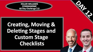 KW CommandMC 66 Day Challenge 2.0 Day 12 - Editing Stages & Creating Checklists