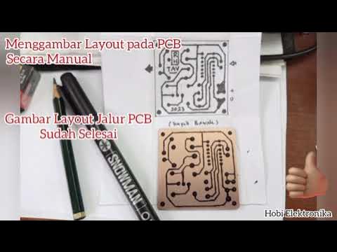 Cara Mudah Membuat Layout PCB Secara Manual #3 - Printed Circuit Board