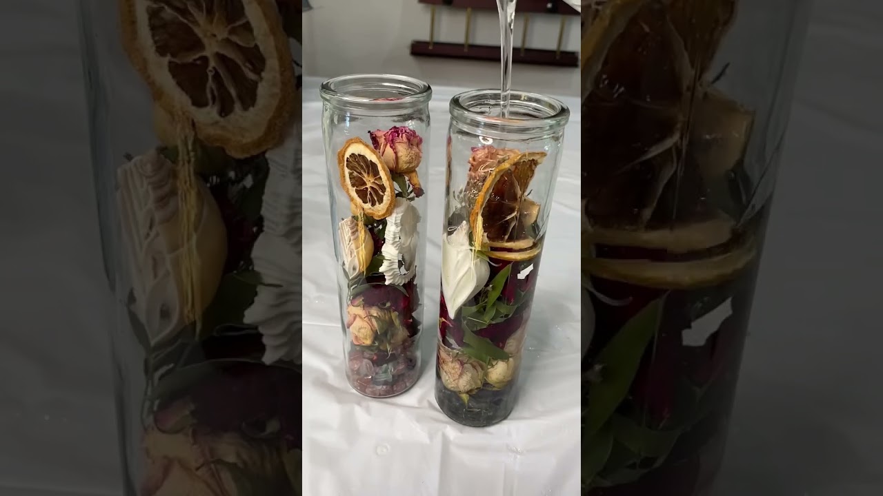 Цветы из переработанных свечей своими руками