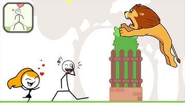 Hero Rescue(WEEGOON) - Stickman Puzzles - All Levels 31-55 - Gameplay Walkthrough