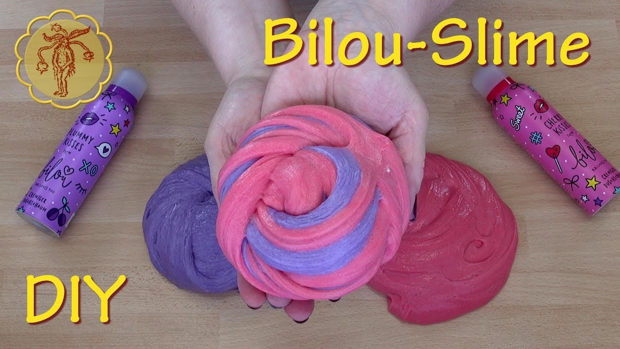 Slime: Bilou-Slime mit 2 Farben und Düften