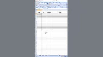 Ms excel 2007 Tips and Tricks #shorts #viral