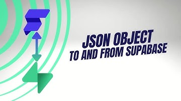 Read and write JSON objects between Flutterflow and Supabase