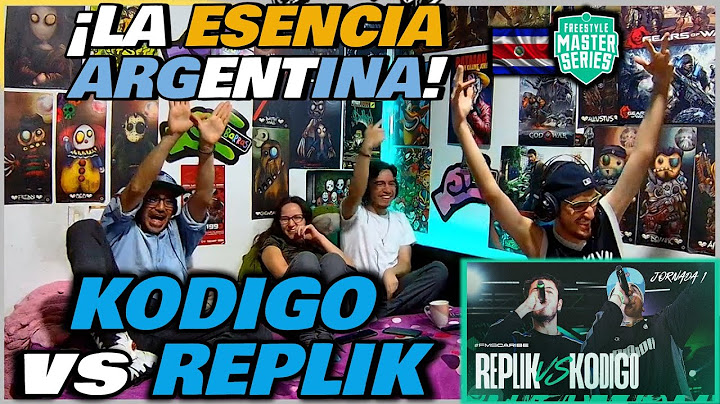 🔴COLOMBIANOS REACCIONAN a KODIGO vs REPLIK - ¡LA ESENCIA ARGENTINA! [FMS CARIBE 2024]