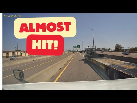 Dallas Texas Near Misses 3/31/25 idiot drivers. Watch this semi