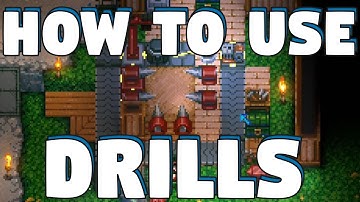 Core Keeper How To Use Drills - Core Keeper Drills Setup - How to Use Drills in Core Keeper - Drills