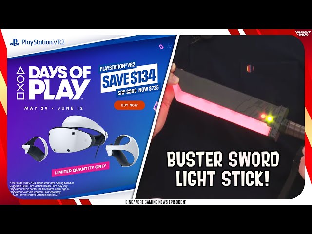 ゲームキャラクター FFVII REBIRTH Concert Light Buster Sword Final Fantasy VII Rebirth Buster Sword Concert Light Stick