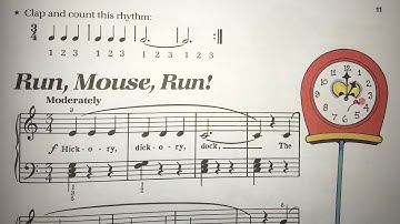 Run Mouse Run - Bastien Piano Basics For Kids - Level 1