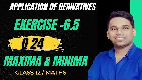 Class12 Ex 6.5 Q24 Math | Chapter6 Class12  Math | Q24 Ex 6.5 Class12 Math | Ex 6.5 Q24 Class12 Math