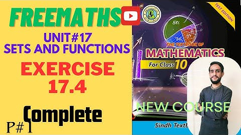 Class 10 maths stbb new course|| Exercise 17.4(Venn Diagrams)||Unit 17 Sets and functions|freemaths