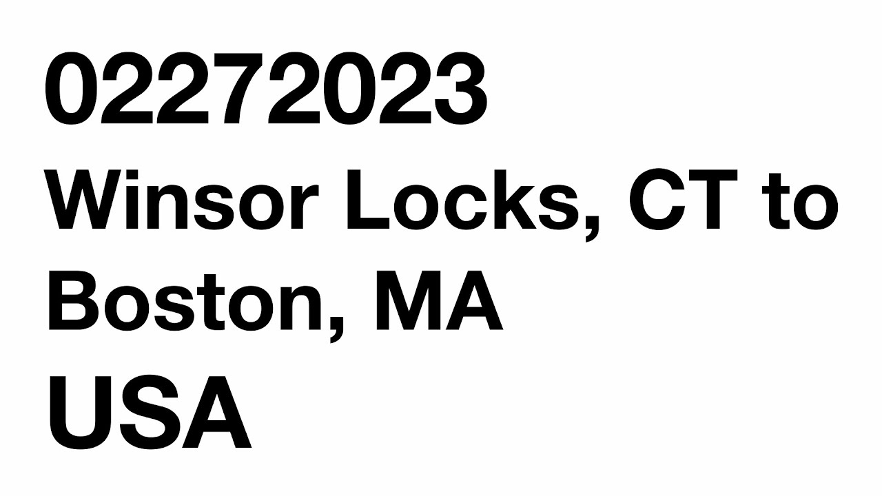 winsor-locks-ct-to-boston-ma-02272023-driving-4k-youtube