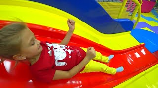 Fun Indoor Playground for kids with Yaroslava | New children's video