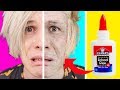 Trying 25 CRAZY MAKEUP IDEAS by 5 Minute Crafts