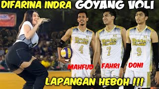 Doni Haryono, Fahri Septian  Voli Terbaru di Goyang Difarina Indra di Voli Danyon Zipur Cup 7 2023