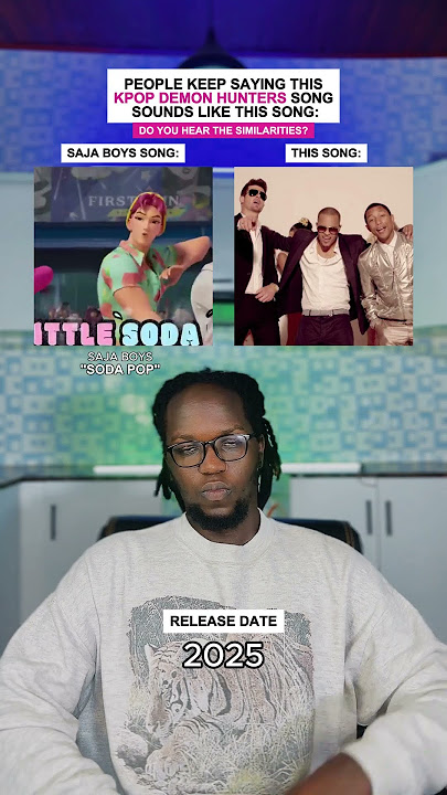 People Keep Saying Saja Boys 'Soda Pop' From K-Pop Demon Hunters Sounds Like This Song #shorts