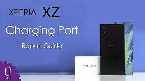 Sony Xperia XZ Charging Port with Display Flex Repair Guide