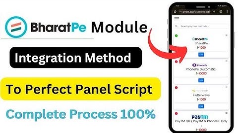 How to Integrate Bharatpe in Smm Panel | Bharatpe Module for #smmpanel | OWN SMM Panel #bharatpe